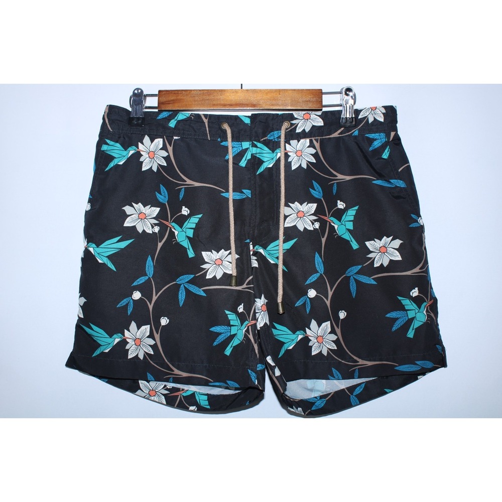 Thorsun Men's Size 32 Multicolor Floral Bathing Suit